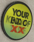 Vintage Dos Equis Xx Beer Your Kind Of Taste Lenticular Flasher Pinback Button