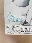Lili St Cyr Autograph Photo Postcard Movie Actor Film Signed Sexy Star