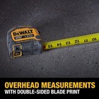 Dewalt 25 Ft  Tape Measure With Rechargeable Led Light    for Construction