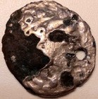 400-350 Bc Celtic Danube Silver bronze Fouree Tetradrachm  Greek Dionysos Ar ae 