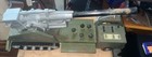 Vintage Louis Marx Toy Truck Half Track Cannon Missile Launcher Battery Operated