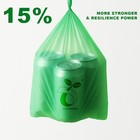Fpn Trash Bags 3 Gallon 100 Ct 0 67 Mil Compostable Garbage Bag With Handle Tie