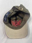 Rare Vintage American Eagle Olive Green Baseball Cap With Red Eagle Logo