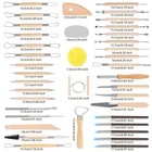57pcs Pottery Sculpting Tools Ceramic Clay Carving Tools Set For Beginners Ex   