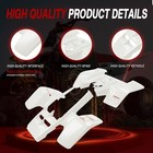 Front   Rear Fender Plastic Body For 1987-2006 Yamaha Banshee 350 Yfz350    white   