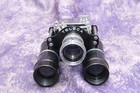 Toko Mighty Teleca 16mm Camera Binoculars Case  Instructions  Box  3 Cassettes 