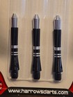 Dart Stems Shafts Harrows Colette Short 2ba Aluminium Grooved Pinch Grip Black