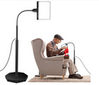 5x Floor Magnifying Glass With Light     36 Led Dimmable Lamp For Reading  Crafts