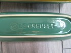 Le Creuset Sweet Corn Dish  Fennel Green dijon Yellow  Nib