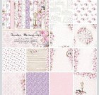 Floral Craft Paper Pack 6 x 6   12 Designs X 2 Sheets Tender Memories Cardstock