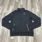 Abercrombie   Fitch Full Zip Up Black Hooded Sweatshirt Hoodie Youth Size Xl