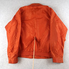 Vintage 60s Mcgregor Anti Freeze Nylon Jacket Mens 42 Orange Zip Lined Usa Talon