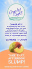 Crystal Light On The Go Peach Mango Drink Mix 40 Packets Sugar Free Energy