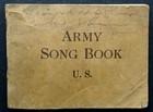 1918 Ww1 Antique Army Song Book Patriotic Military Songs   Us Gov War Dept