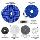 Ct Sounds 1 0 Gauge 3500 Watt Ofc Amp Wiring Kit  ampkit-0ga-elite 