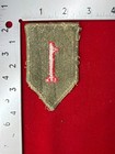 Wwii Era  u s  Army 1st Infantry Division The Big Red One  Sew-on Uniform Patch