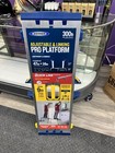 Werner Pro Aluminum Platform - 300lb Capacity - 1 7 h X 1 2 w X 3 9 l - Linkable