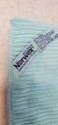 Norwex Large 13 X 25  Kitchen Towel Light Blue Channel Baclock Ribbed Retired