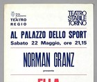 Ella Fitzgerald     Mega Rare Vintage Original Turin  Italy 1971 Concert Poster