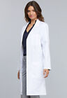 White Cherokee Scrubs Unisex 40   Lab Coat 1446 Wht