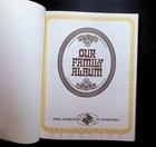 Our Family Album Vintage Genealogy Record Book 1978 Carriage House