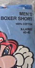 Vtg Deadstock Nes 1989 Nintendo Game System Super Mario Brothers Xl Boxer Shorts