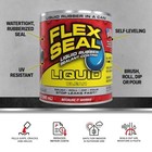 Flex Seal Liquid Rubber Sealant Coating  Waterproof  Clear  32 Oz