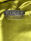 19th Century Antique French Silver Cherub Box Ds29