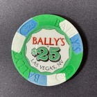 Bally s Las Vegas Nevada  25 Casino Chip 1999 Obsolete Poker Chip Vegas Strip