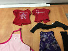 Authentic American Girl Doll Clothes Lot Of 9 Dresses Skirts Shirts
