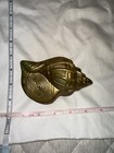 Vintage Brass Decorative Seashell