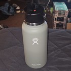 Hydro Flask Insulated Water Bottle Flex Straw Cap Agave 32 Oz Lightly Used