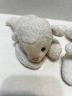 Vintage 1996 Ty Beanie Babies Lot 2 Fleece Lambs Plush Stuffed Animals