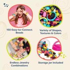 B  Toys     150 Pcs     Pop Snap Bead Jewelry Set For Kids     Pop Arty     Diy
