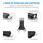 4 In 1 Usb I-flash Drive Hd Micro Sd Tf Card Reader For Ios mac android windows