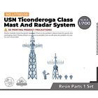 Yao s Studio 1 700 Model Kit For The Usn Ticonderoga Class Mast And Radar System
