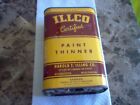 Vintage Illco  Paint Thinner Quart Can Harold T Illing Co Milwaukee Wis