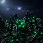 Anditoy 6 6ft  Giant Halloween Light Up Spider Large Realistic Scary Hairy