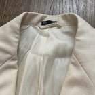 Vintage 1950   s Men   s Shop Summer Cream Linen Suit Jacket Size 40s Bakelite Ivory