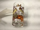 Vintage Davy Crockett Glass In Canoe Indian Fighter 5 5  Orange Brown Design