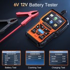 Foxwell Professional 12v Car Battery Tester 6v Battery Load Analyzer Tool Bt301