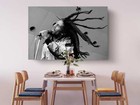 Bob Marley Dreads Canvas Art - Black And White - Reggae Music - Legendary Singer