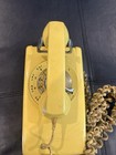 Vintage Yellow Bell System Western Electric 554 Rotary Wall Phone