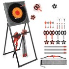 5-in-1 Steel Axe Throwing Game Outdoor Yard Game For Adult Foldable Steel Target