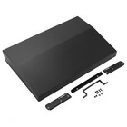 Black Hinged Lid Griddle Hood Hard Cover Steel For Blackstone Griddle 28 Inch