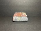 Vintage 1980s Decorative Rectangular Marble Stone Trinket Box W  Lid 2 25 