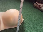 Silicone Bouncey Female Breasts  No Nipples  Styled As Strapless Bra