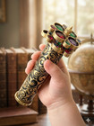 Vintage Brass Kaleidoscope   Antique Style Kaleidoscope   Unique Brass Art Gift
