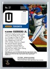 2019 Panini Chronicles  27 Vladimir Guerrero Jr  Unparalleled Astral  rc 