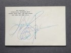 Roy Hamilton Signed Vintage International Recording Artist Postcard 1929-1969